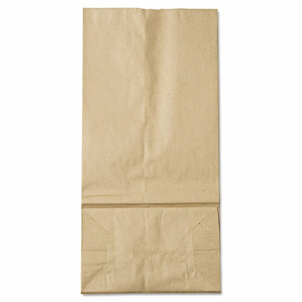 General Grocery Paper Bags, 35 lb Capacity, #16, 7.75 in. x 4.81 in. x 16 in., Kraft, 1000PK 80960